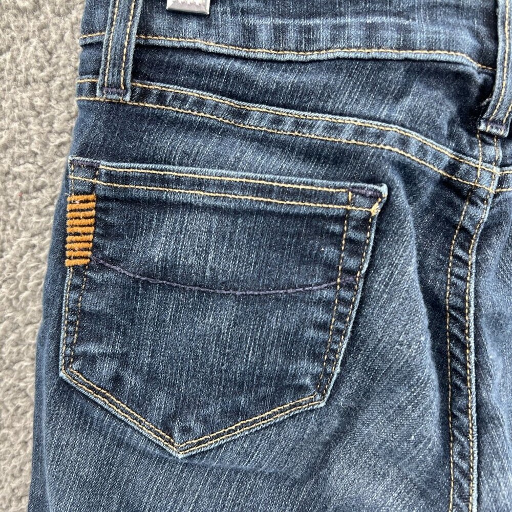 Paige Skyline Jeans Womens 26 Skinny Made In Usa Blue Stretch Denim * - Picture 3 of 11
